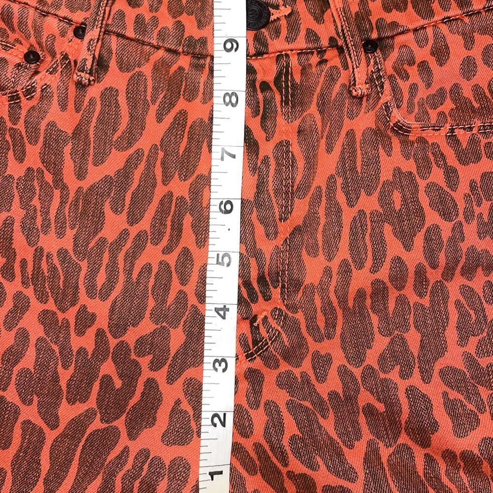 Mother High Waisted Looker Ankle Fray Jeans 27 - Picture 11 of 12
